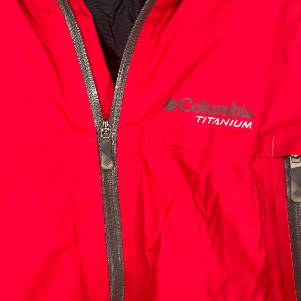 Columbia Titanium Omni-Heat 3-in-1 Ski Jacket Red Black Mens Medium M - Picture 12 of 15